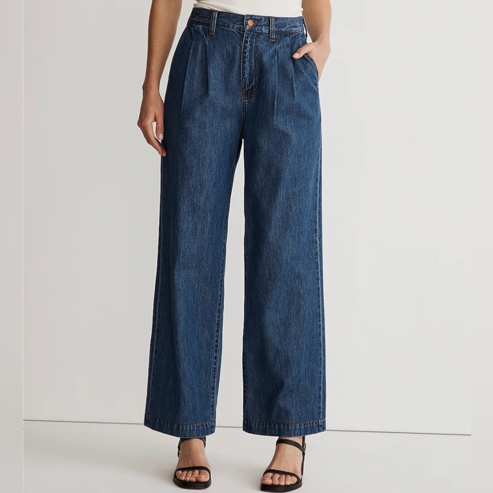 Madewell Harlow Wide Leg Jeans